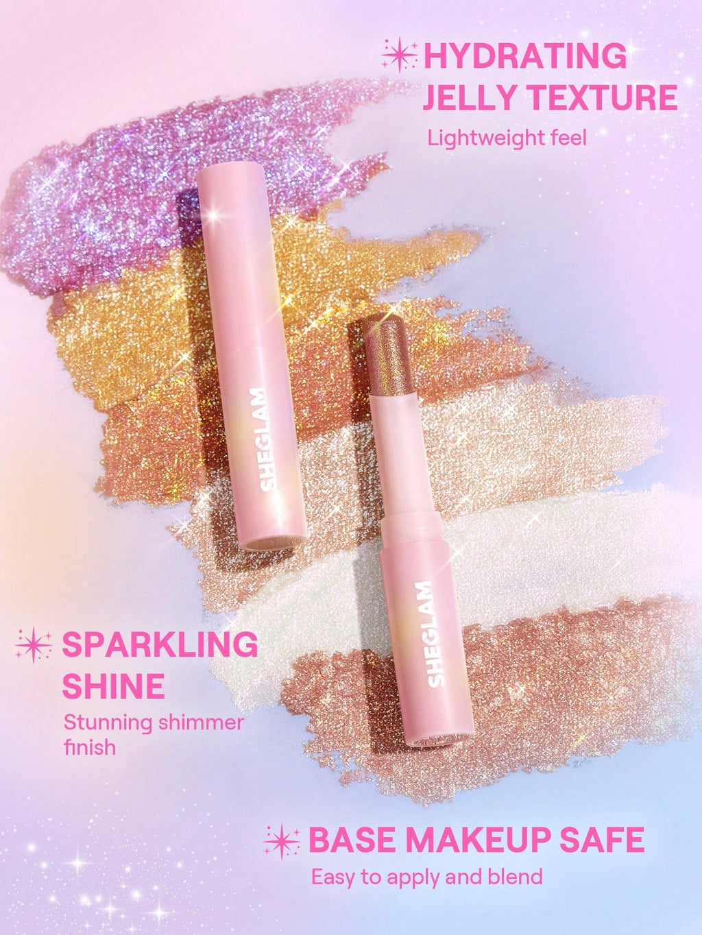 Crystal Jelly Glaze Stick – Pack of 6