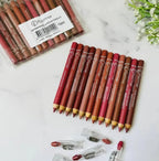 Flormar 12 pcs Matte Color Lip Pencil Set