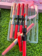 Warda Beauty Shiny & Matte Lipgloss – 6 Pc 2-in-1 Set