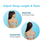 Blue Racerback Training Bra