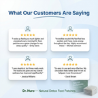 Dr. Nuro Herbal Detox Patches - Natural Body Detox, & Improved Circulation -  Stronger and Last Longing Erections