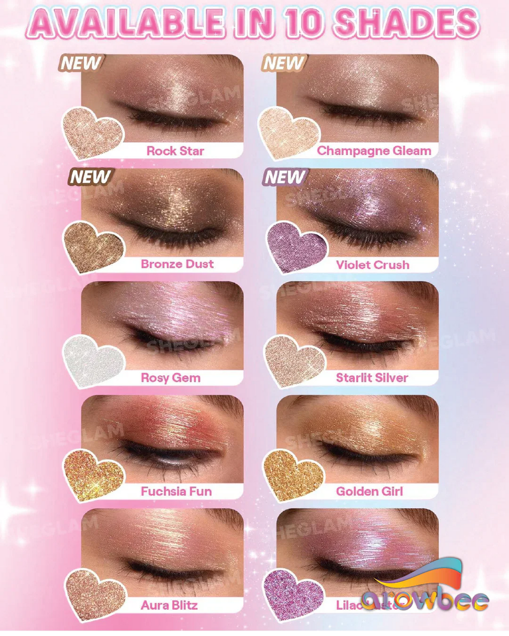 Crystal Jelly Glaze Stick – Pack of 6