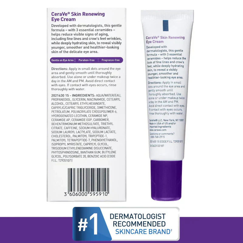 CeraVe Skin Renewing Eye Cream