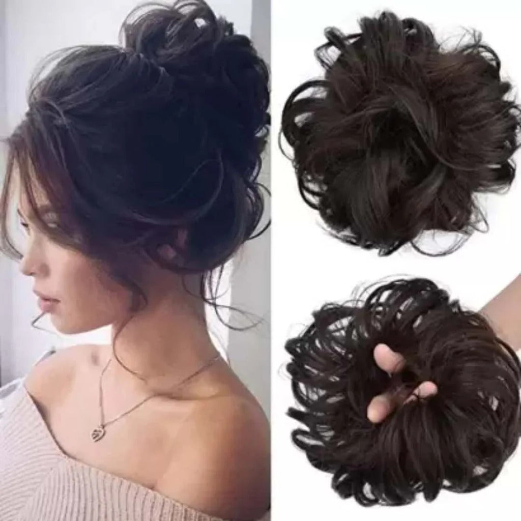 MESSY BUN HAIR SCRUNCHIES