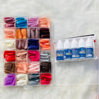 576 Pcs Nail Boxes With Free Nail Glue