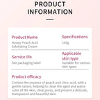 Peach Glow Exfoliating Gel