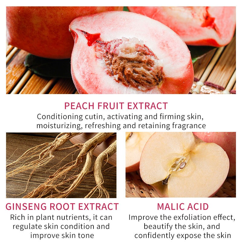 Peach Glow Exfoliating Gel