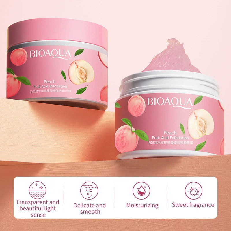 Peach Glow Exfoliating Gel