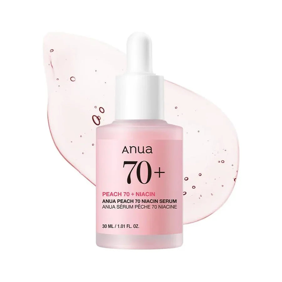 Anua Peach 70 Niacin Serum 10ml and 30ml
